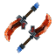 Dagues sauriennes d'adamantite - Adamantite Saurian Daggers arme Hytale