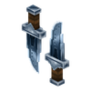 Dagues de cobalt - Cobalt Daggers arme Hytale