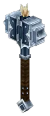 Masse de cobalt - Cobalt Mace arme Hytale