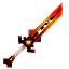 Épée longue de flamme - Flame Longsword arme Hytale