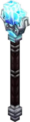 Bâton de cristal de glace - Ice Crystal Staff arme Hytale