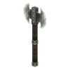 Hache de guerre de fer - Iron Battleaxe arme Hytale