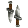 Dagues de fer - Iron Daggers arme Hytale