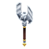 Hache de guerre de mithril - Mithril Battleaxe arme Hytale