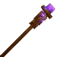 Bâton de cristal violet - Purple Crystal Staff arme Hytale