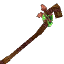 Bâton en bois pourri - Rotten Wooden Staff arme Hytale