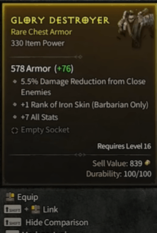 Info sur les stats de diablo 4