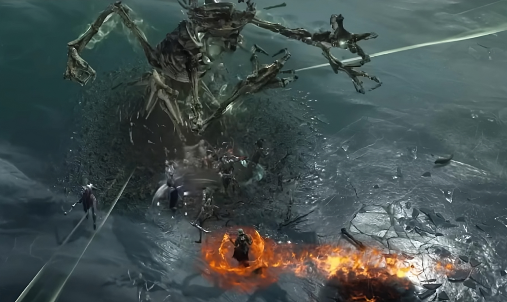 World Boss de diablo 4 : Mort Errante (Wandering Death)