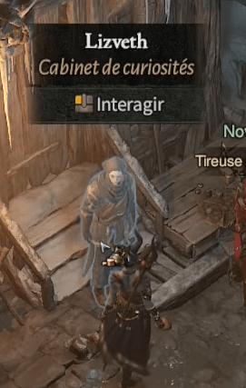 obtenir des légendaires dans Diablo 4 marchant de curiosité