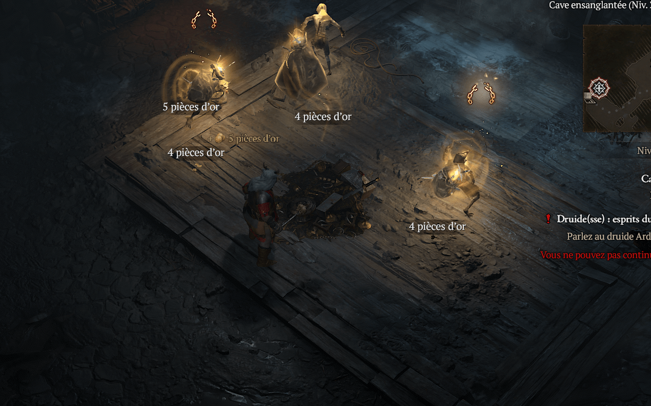 3 gobelins dans une cave de diablo 4