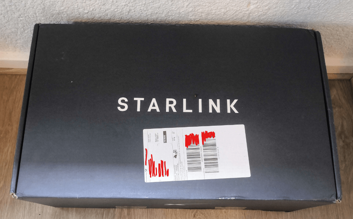 StarLink: paquete entregado