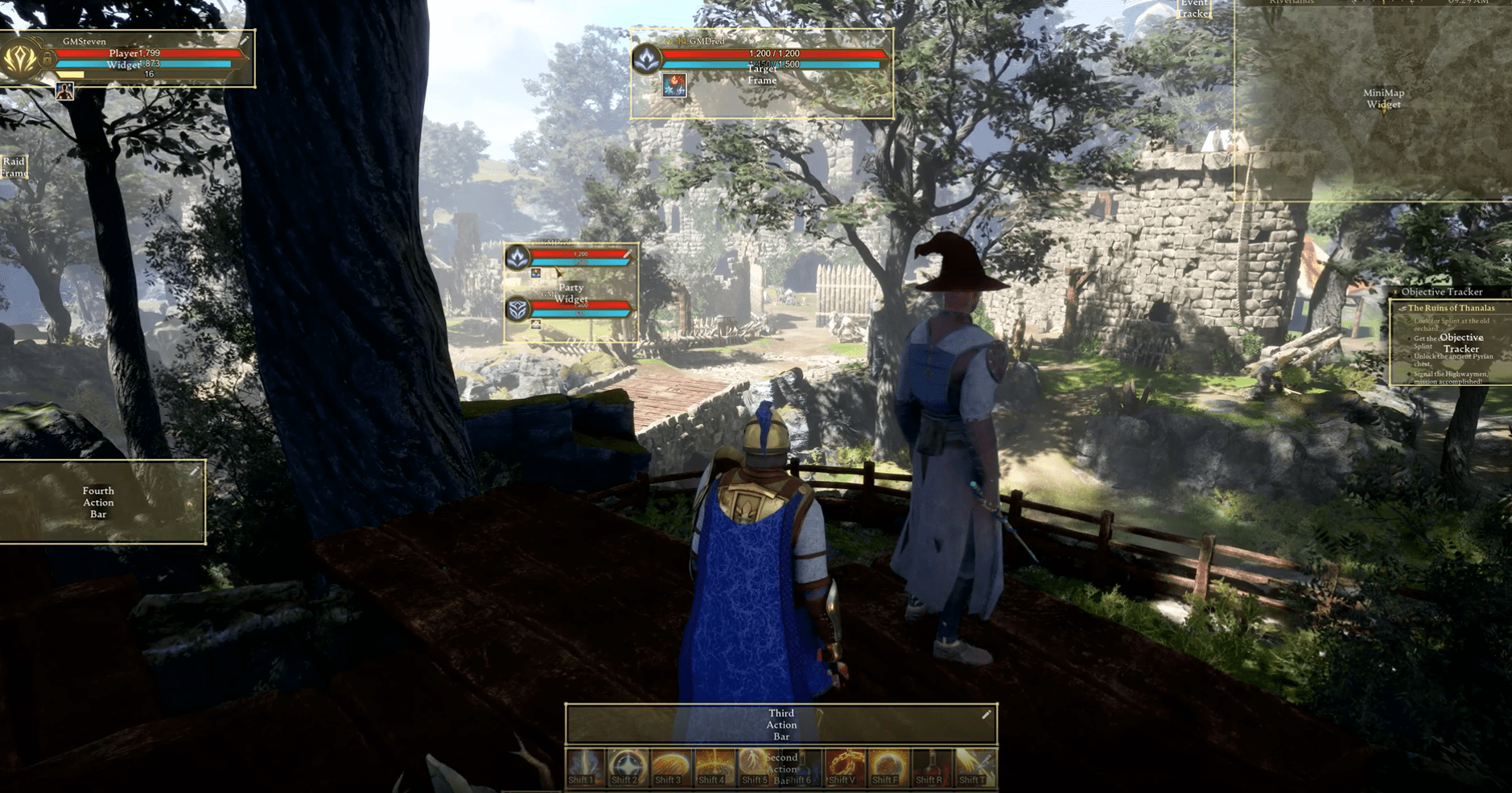 Interface Utilisateur d'ASHES OF CREATION Kamilabs.fr