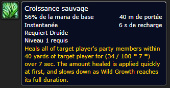 Position Runes Druides : RUNE DE CROISSANCE SAUVAGE (Gants)