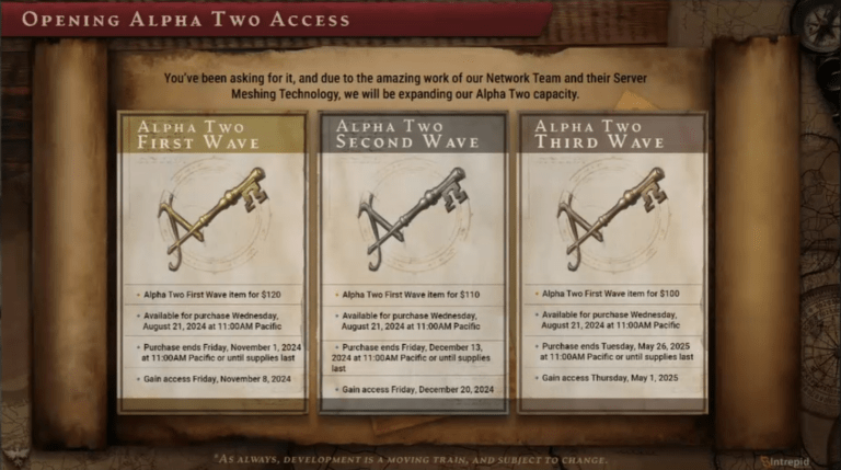 ASHES OF CREATION - Roadmap Alpha 2 - Kami-labs.fr