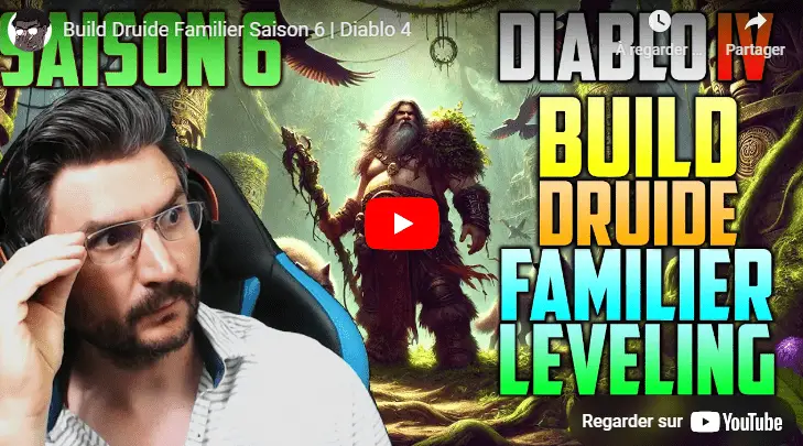 Build druide saison 6 familier leveling