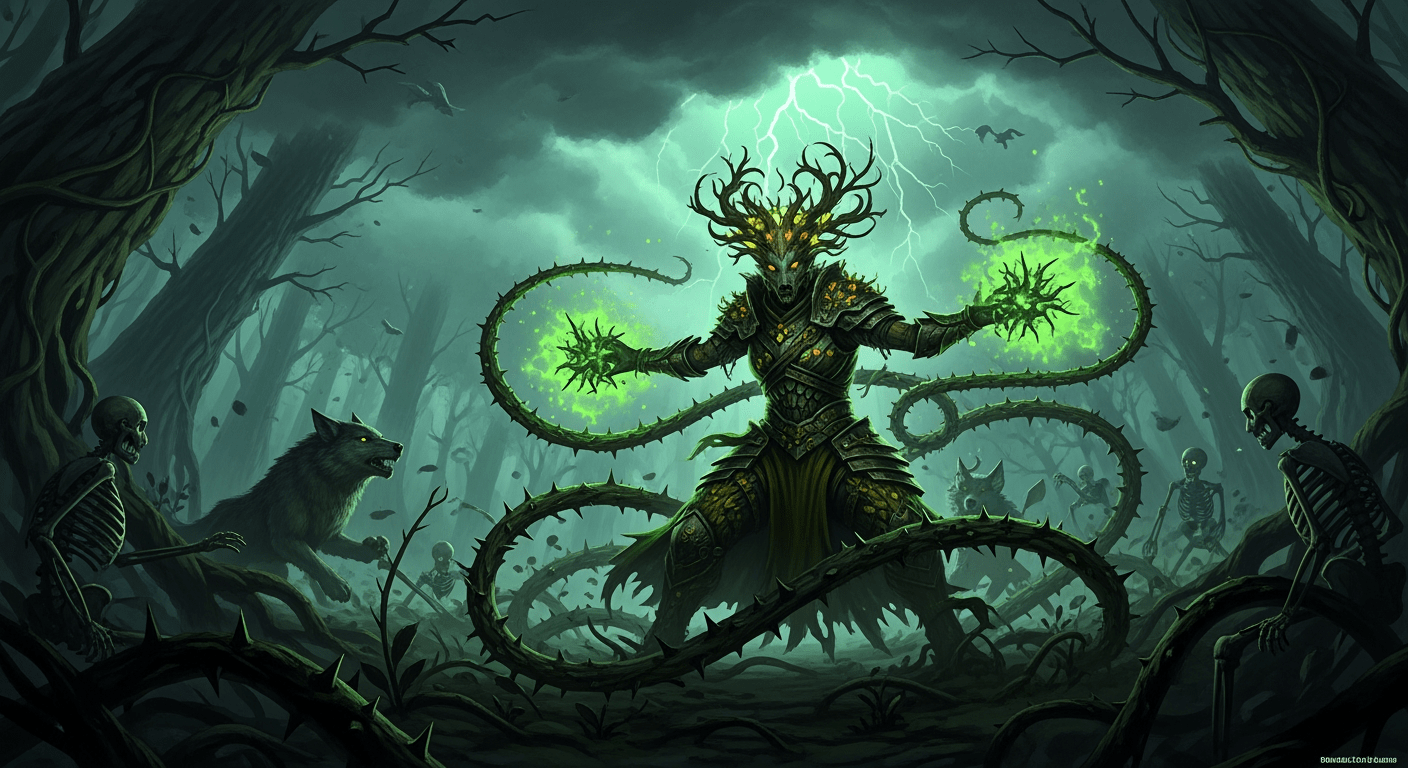 Build Druide Botaniste PoE 2