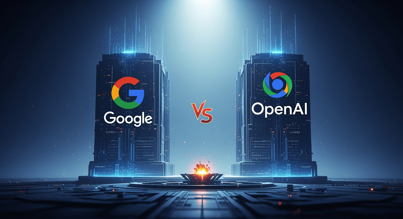 Google vs OpenAI compétition IA 2026