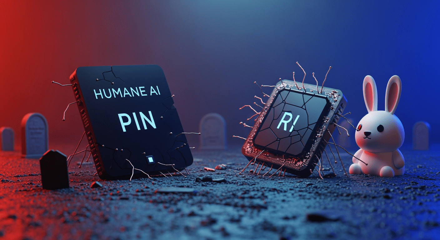 Échecs du hardware IA : Humane AI Pin et Rabbit R1