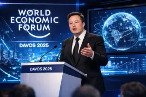 Elon Musk à Davos 2025 : « Vous n’avez aucune idée de ce qui arrive » – Révélations chocs