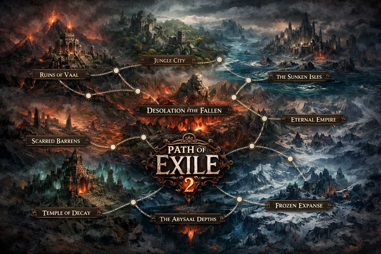 Nouveaux actes et endgame de Path of Exile 2