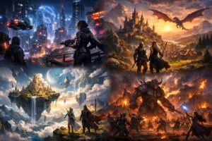 Actualités MMORPG : Prism 2033 révélé, Crimson Desert lancé, Scars of Honor en playtest — mars 2026