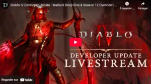 Diablo 4 : Démoniste et Saison 12 — Résumé complet du Feu de camp
