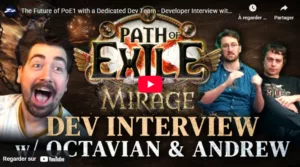 PoE 1 : L’avenir de Path of Exile 1 révélé par GGG — Interview exclusive sur la League Mirage 3.28