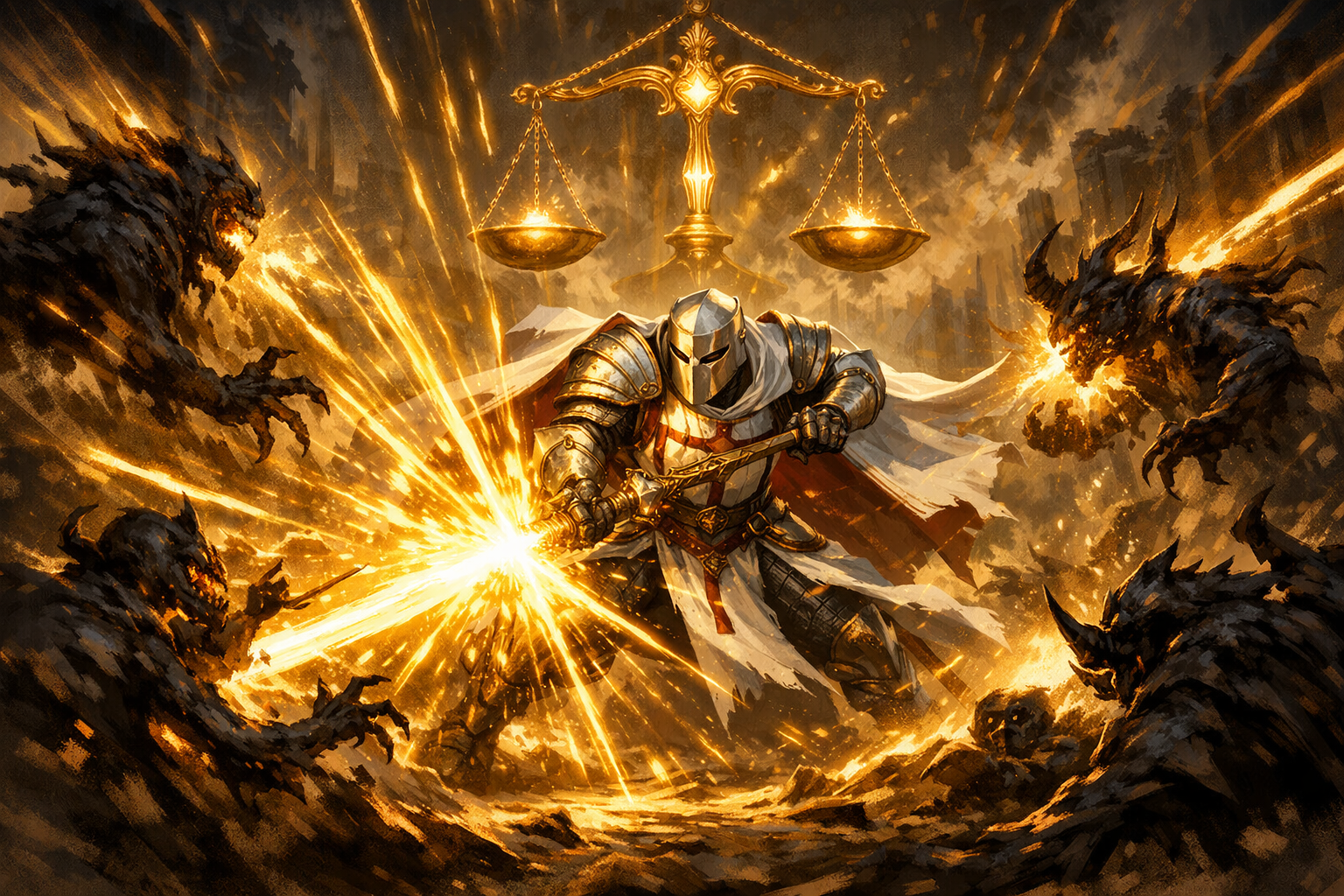 Combat épique avec Holy Strike dans Path of Exile