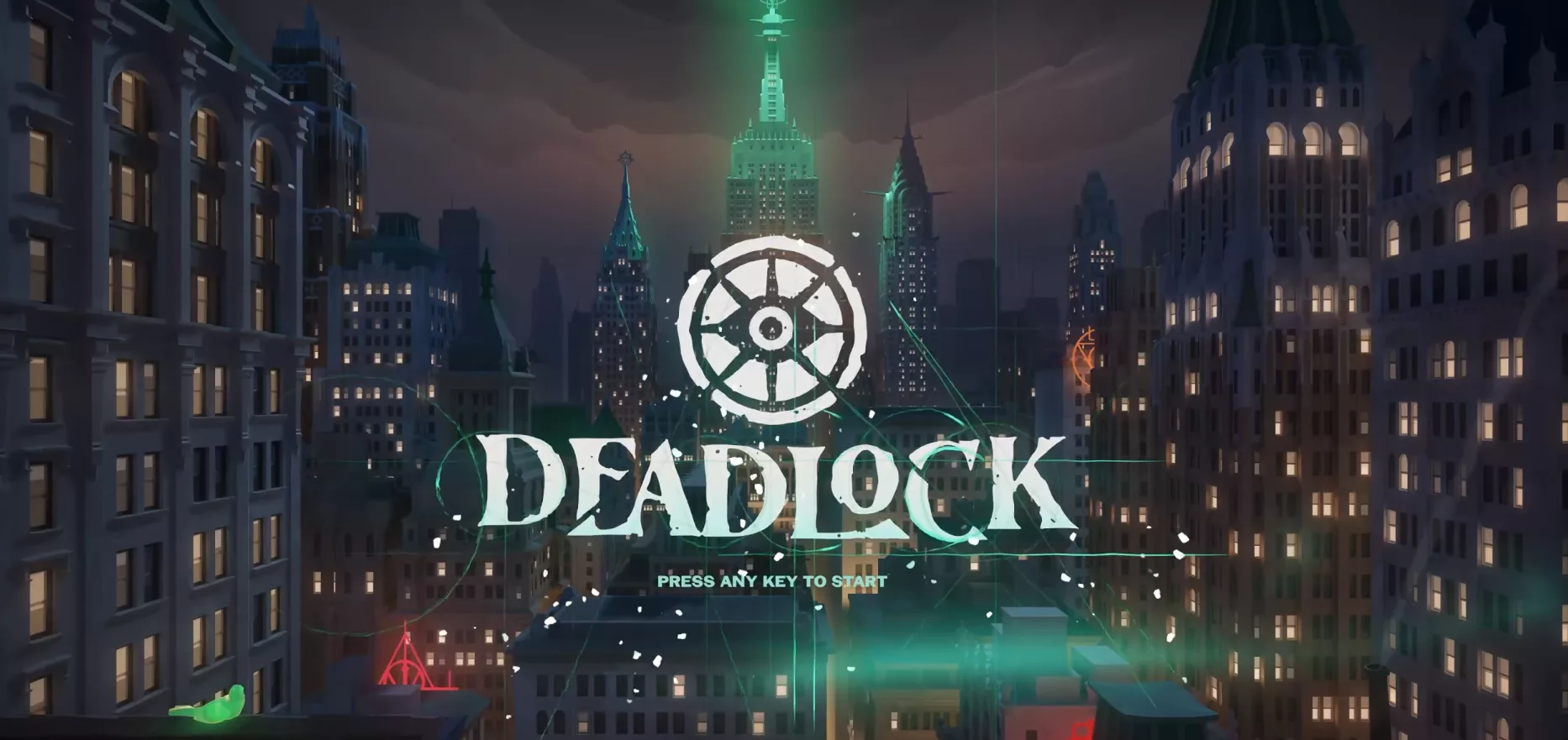 Écran d'accueil de Deadlock