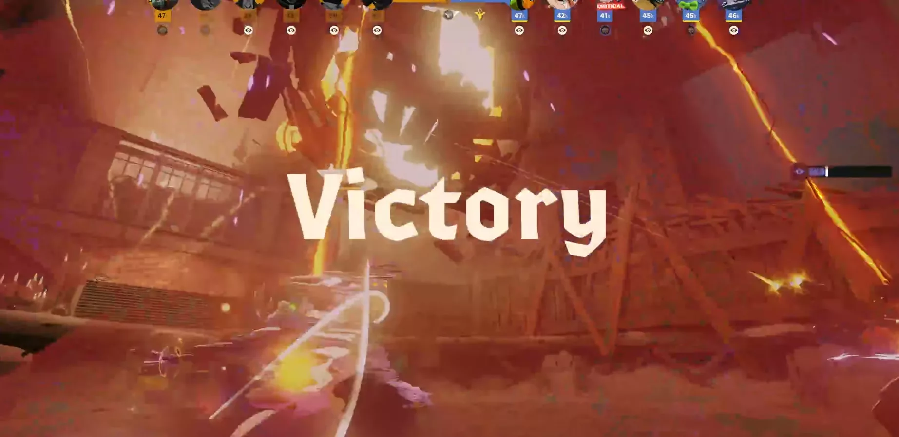 Écran de victoire dans Deadlock