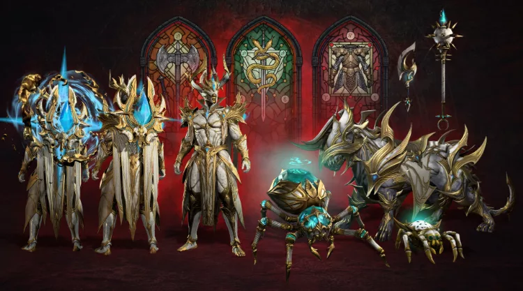 Seasonal Reliquary cosmetics and free rewards overview