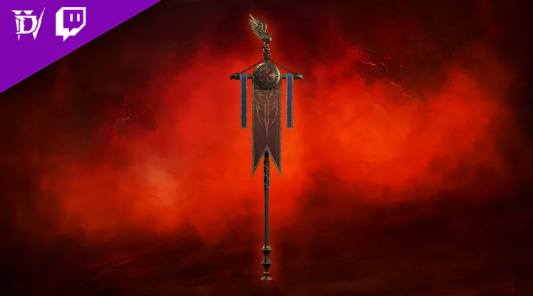 Ensign of the Vanquisher Mount Trophy Twitch drop