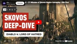 Diablo 4 Lord of Hatred : 21 minutes de gameplay endgame exclusif avec le Warlock