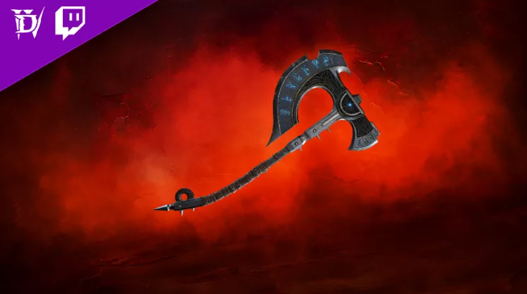 Skullbladi Axe Twitch drop weapon cosmetic