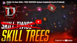 Arbre de talent Diablo 4 : tout change avec Lord of Hatred