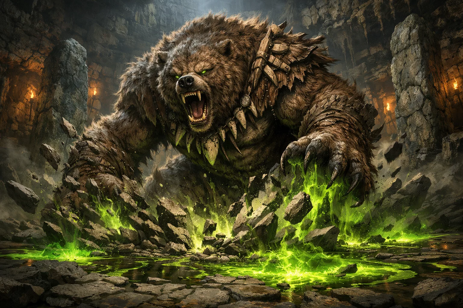 Build Druide Pulvérisation — compétences et dégâts