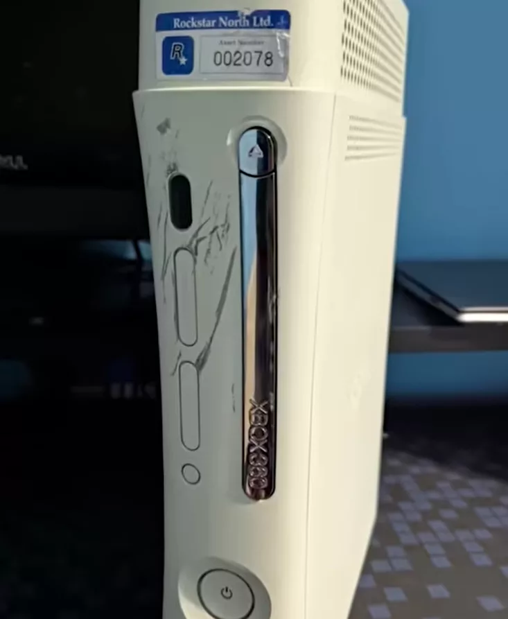 La Xbox 360 dev kit Rockstar North, achetée 5 euros