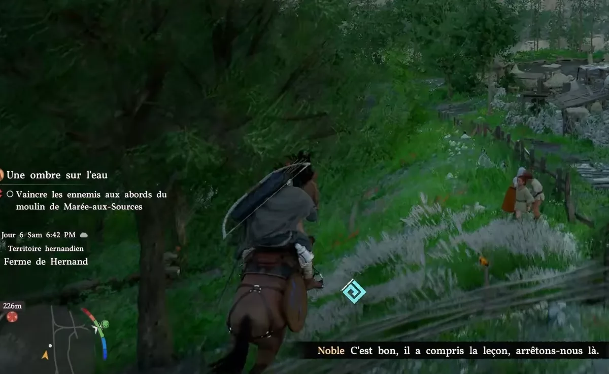 Les quêtes de villageois