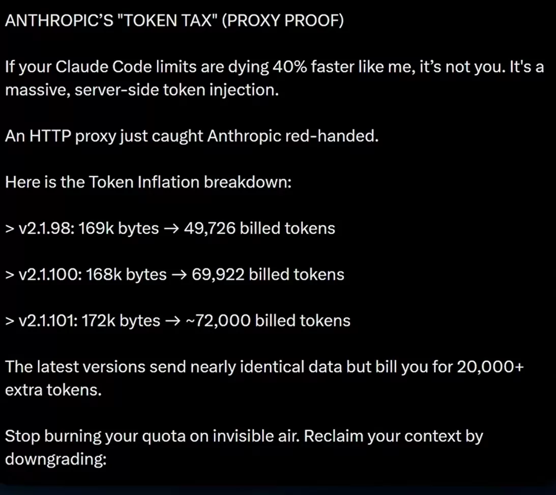 Silent token inflation on Claude Code