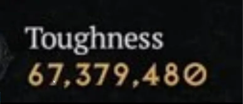 Diablo 4 Season 13: 67,379,480 Toughness — near-total immortality
