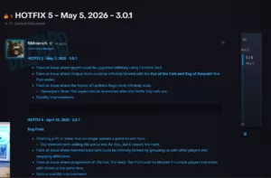 Hotfix Diablo 4 du 5 mai : Aspect de rage infinie de retour, glyphes et War Plan corrigés