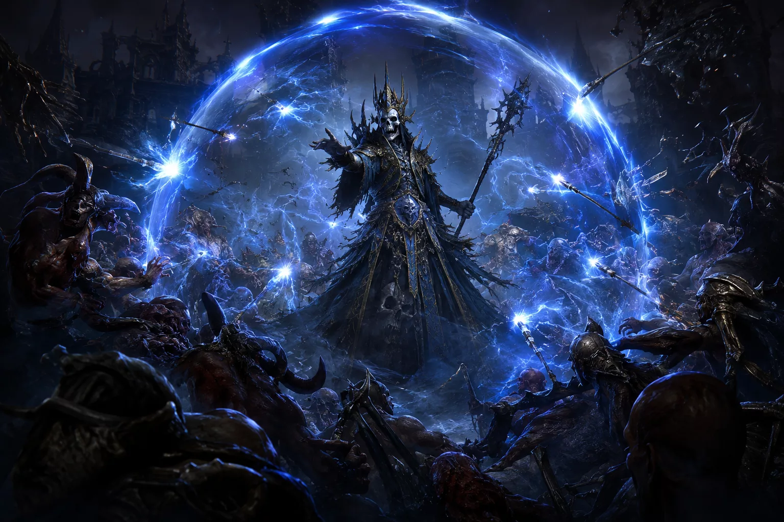 In-game demonstration of the Lich surviving thanks to Energy Shield and Convalescence in PoE2 0.5