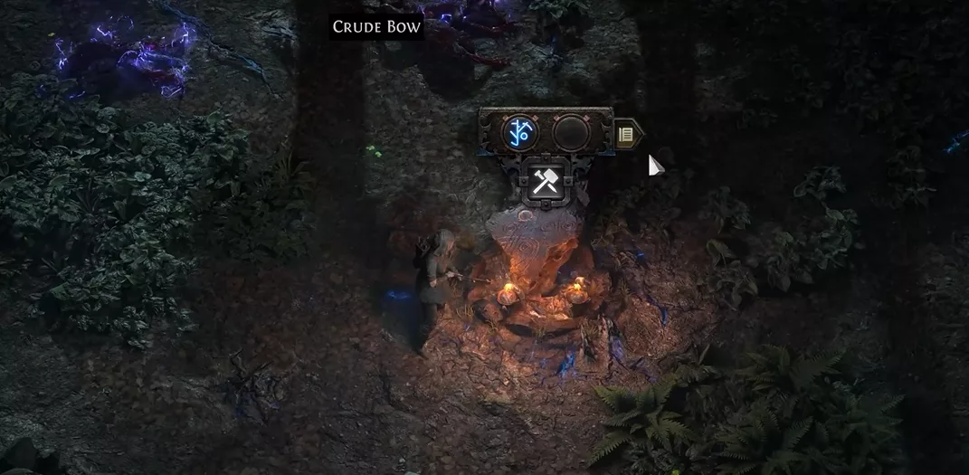 Remnants mechanic with pre-set symbols and open slots to fill
