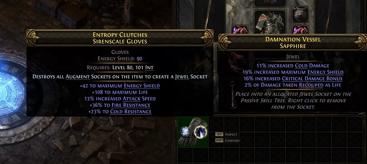 Rune converting rune sockets into jewel sockets on an item