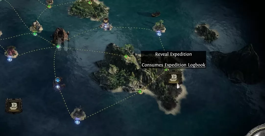Directional logbook system: free exploration by sector and chosen depth