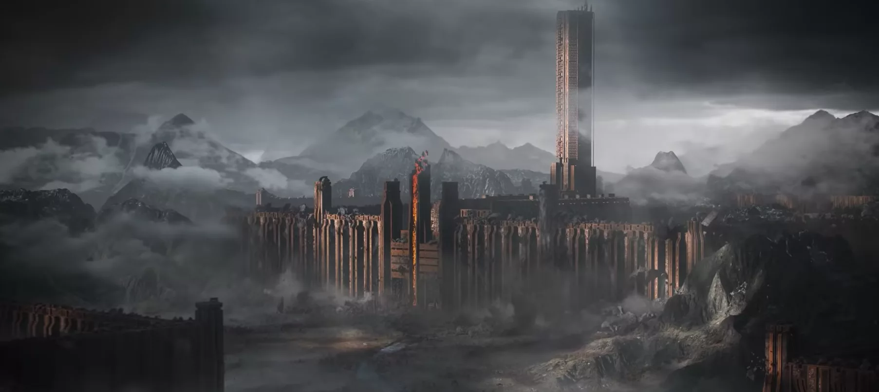 First tower visit: the Precursor Fortress emerges from the ground