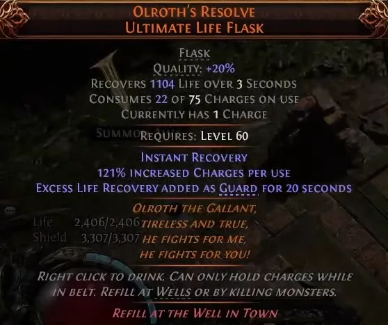 Flacon Olroth's Resolve