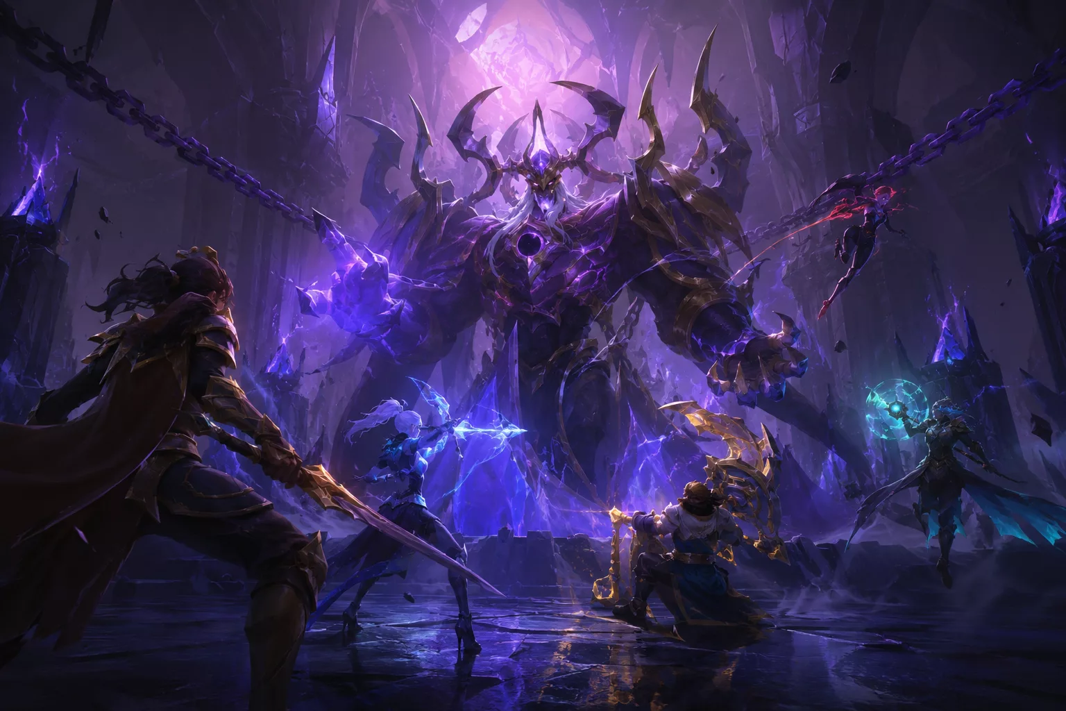 Donjon et raid dans un MMORPG fantasy