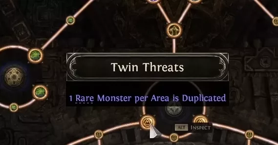 Nœud Twin Threats de l'arbre de l'Atlas