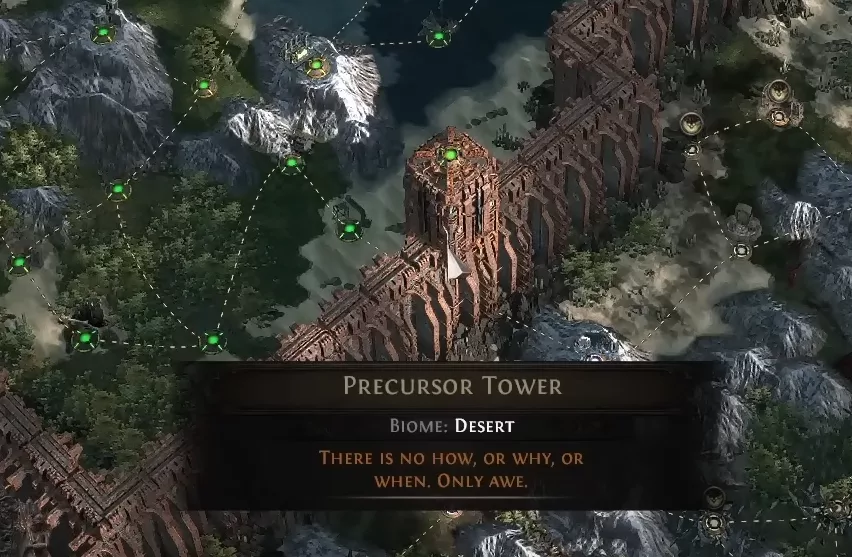 Tour précurseur biome Désert